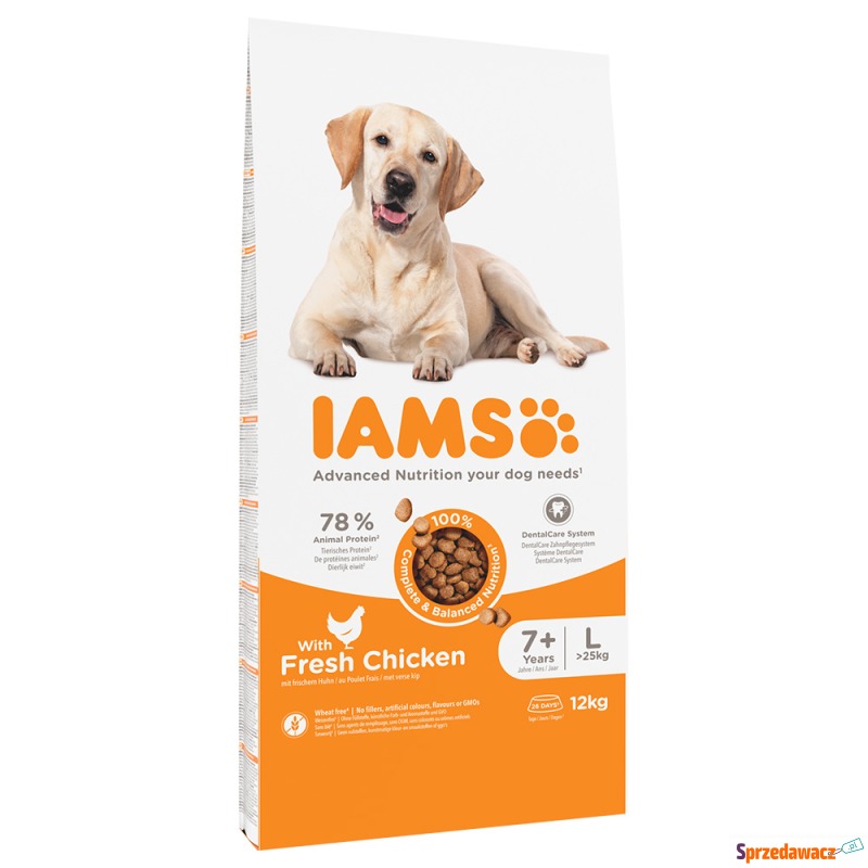 IAMS Advanced Nutrition Senior Large Dog, kurczak... - Karmy dla psów - Wrocław