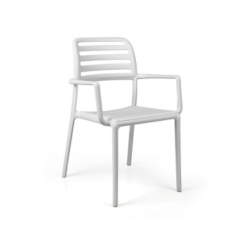 Krzesło Costa Arm Nardi - Bianco
