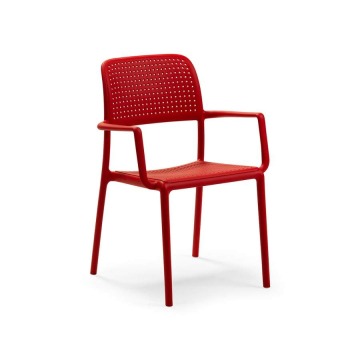 Krzesło Bora Arm Nardi - Rosso
