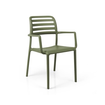 Krzesło Costa Arm Nardi - Agave