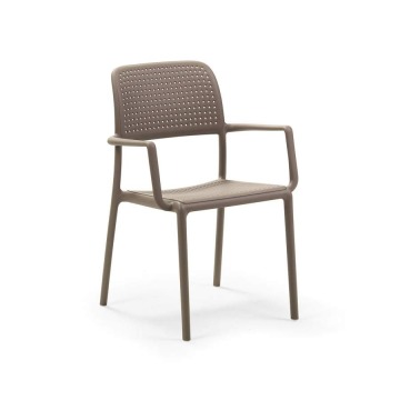 Krzesło Bora Arm Nardi - Tortora