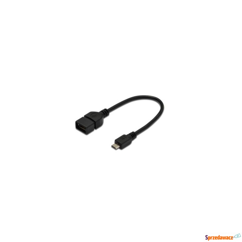 Kabel OTG USB ASSMANN 2.0 A /F - microUSB B/M... - Okablowanie - Rzeszów