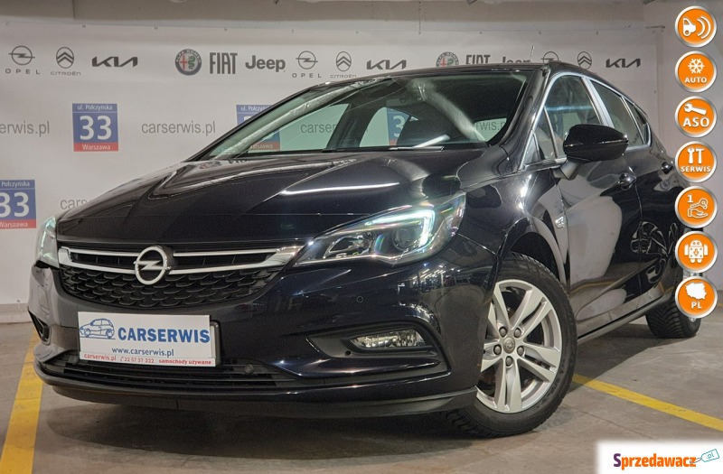 Opel Astra  Hatchback 2018,  1.4 benzyna - Na sprzedaż za 57 800 zł - Warszawa