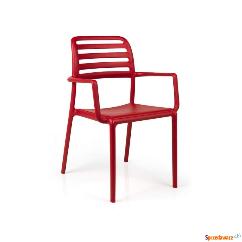 Krzesło Costa Arm Nardi - Rosso - Krzesła kuchenne - Olsztyn