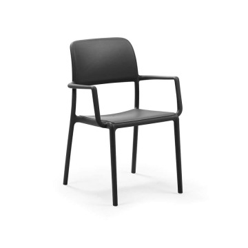Krzesło Riva Arm Nardi - Antracyt
