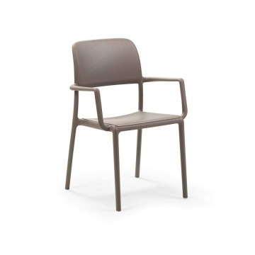 Krzesło Riva Arm Nardi - Tortora
