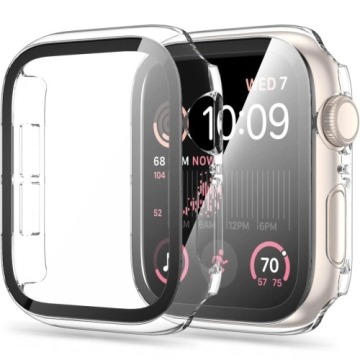 Etui + szkło Tech-Protect Defense360 do Apple Watch 5 / 6 / SE - 44mm, przezroczyste