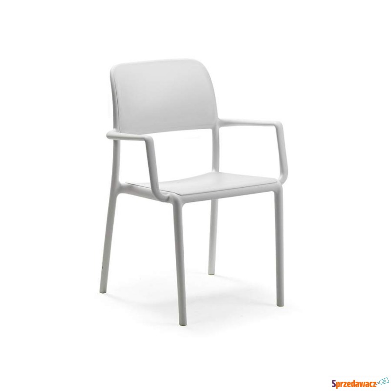 Krzesło Riva Arm Nardi - Bianco - Krzesła kuchenne - Gliwice