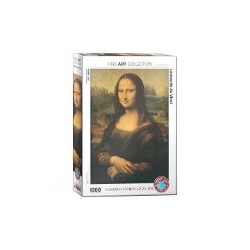  Puzzle 1000 el. Mona Lisa, Leoanardo da Vinci Eurographics