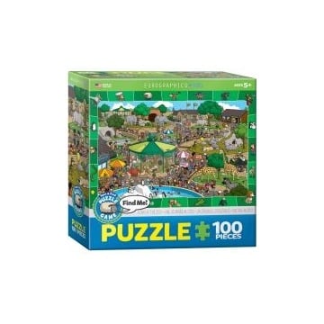  Puzzle 100 el. Smartkids A Day in the ZOO Eurographics