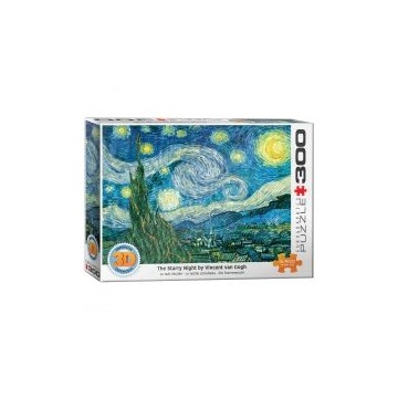  Puzzle 3D 300 el. Starry Night by van Gogh 6331-1204 Eurographics