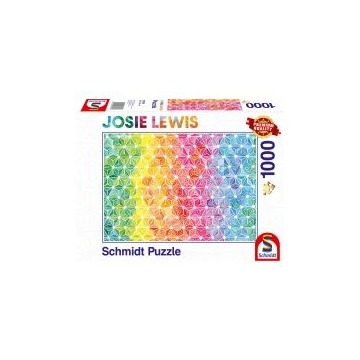  Puzzle 1000 el. Josie Lewis, Kolorowe trójkąty G3