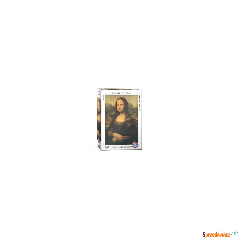  Puzzle 1000 el. Mona Lisa, Leoanardo da Vinci... - Puzzle - Sopot