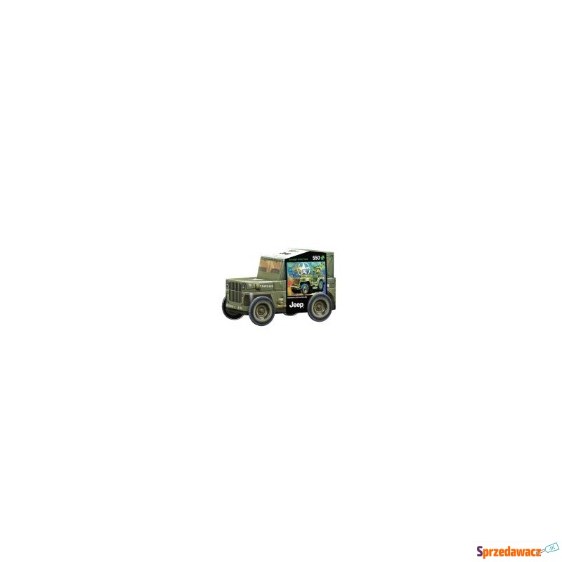  Puzzle 550 el. Military Jeep Tin 8551-5598 E... - Puzzle - Włocławek