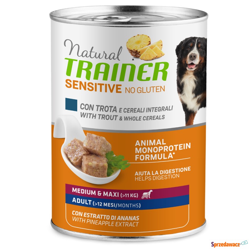 Trainer Natural Sensitive No Gluten Adult  -... - Karmy dla psów - Zamość