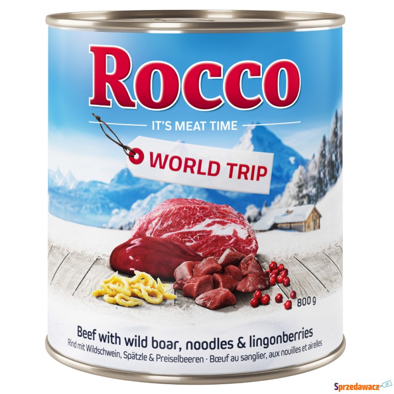 Rocco Podróże "Austria", 6 x 800 g - 6 x 800 g - Karmy dla psów - Rzeszów