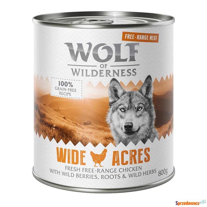 Wolf of Wilderness Adult "Mięso ze zrównoważo... - Karmy dla psów - Szczecinek