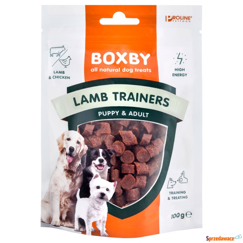 Boxby Lamb przysmak treningowy - 3 x 100 g - Przysmaki dla psów - Sopot