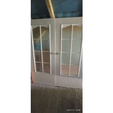 Drzwi pokojowe białe przeszklone