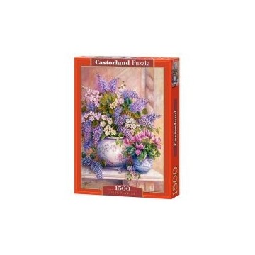  Puzzle 1500 el. Lilac Flowers Castorland