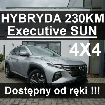 Hyundai Tucson - 230KM 4x4 Executive Pakiet SUN Niska Cena Dostępny od ręki 1902zł