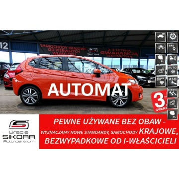 Honda Jazz - AUTOMAT 3Lata GWARANCJA I-wł Kraj Bezwypad Navi+Kamera+LED+Klimatronic