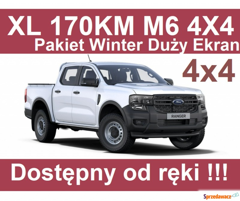 Ford Ranger  SUV 2023,  2.0 diesel - Na sprzedaż za 175 680 zł - Szczecinek