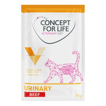 Concept for Life Veterinary Diet Urinary, wołowina - 24 x 85 g