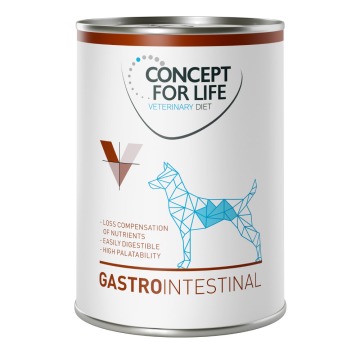 Pakiet Concept for Life Veterinary Diet dla psa, 24 x 400 g  - Gastro Intestinal
