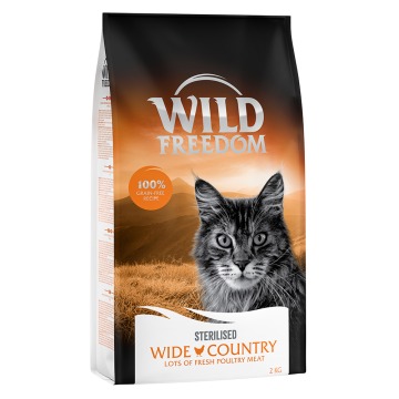Wild Freedom Adult „Wide Country” Sterilised, drób -  2 kg