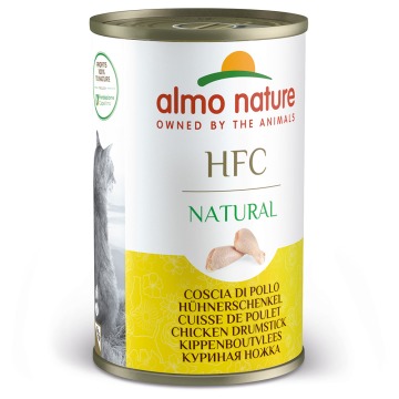 Korzystny pakiet Almo Nature HFC, 12 x 140 g - Kurze udka