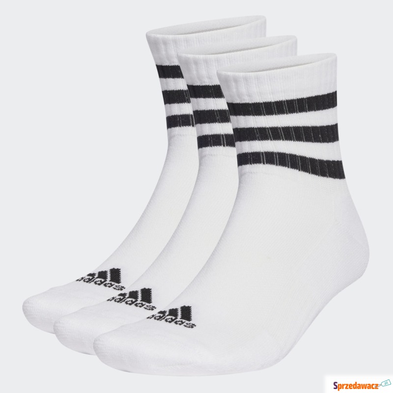 3-Stripes Cushioned Sportswear Mid-Cut Socks 3... - Skarpety, getry, pod... - Płock