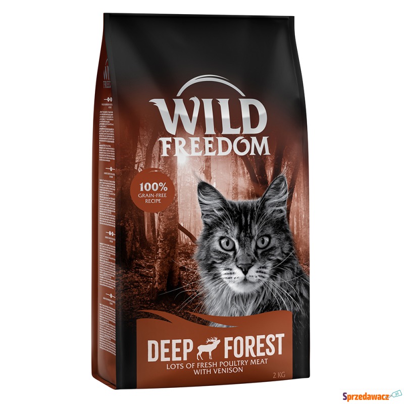 Wild Freedom Adult "Deep Forest", jeleń - 2 kg - Karmy dla kotów - Opole