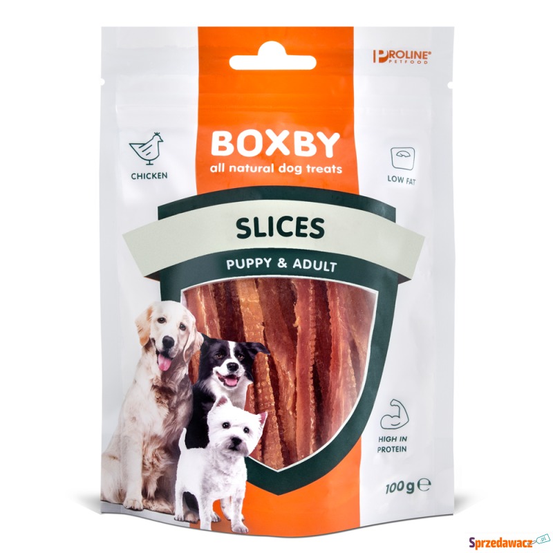 Boxby Slices - 100 g - Przysmaki dla psów - Żelice