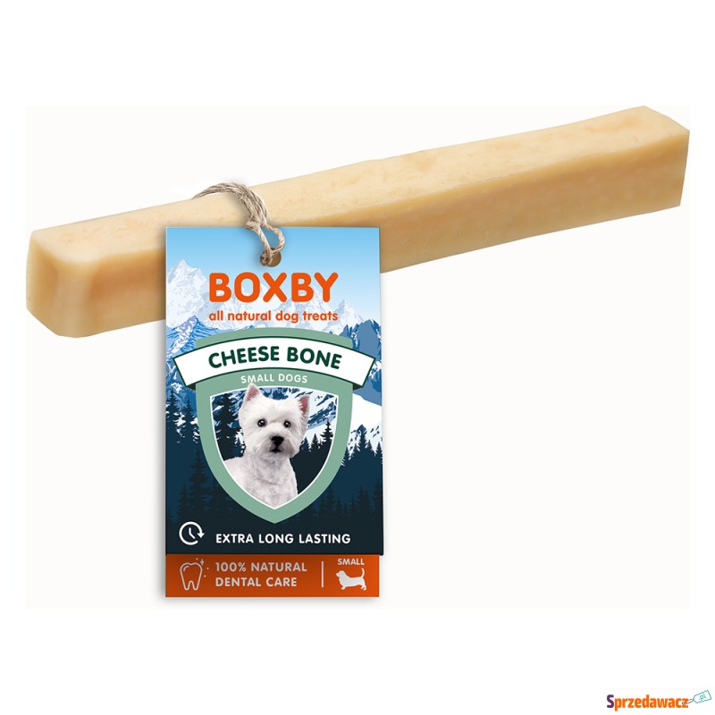 Boxby Cheese Bone - Dla małych psów (do 10 kg) - Przysmaki dla psów - Radom