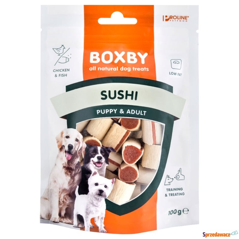 Boxby Sushi - 100 g - Przysmaki dla psów - Warszawa