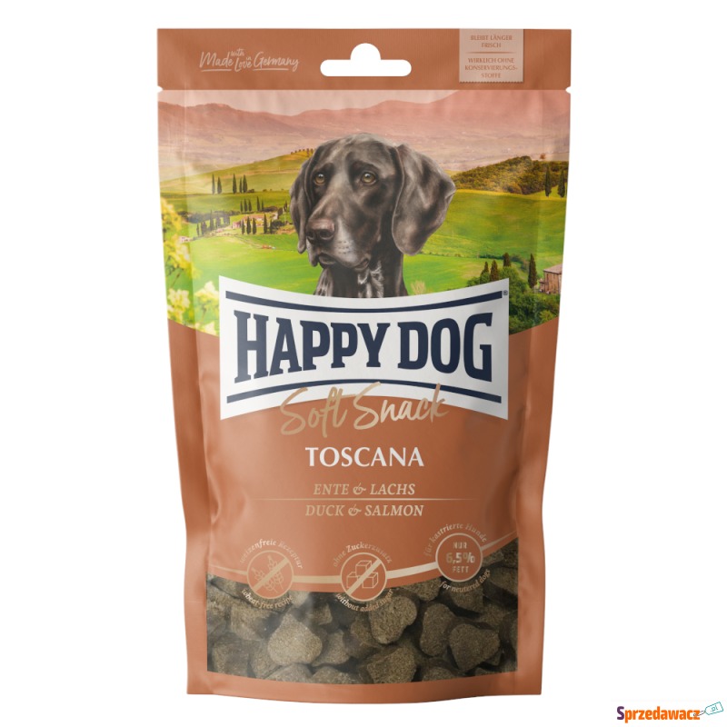 Happy Dog Soft Snack - Toscana, 6 x 100 g - Przysmaki dla psów - Lublin