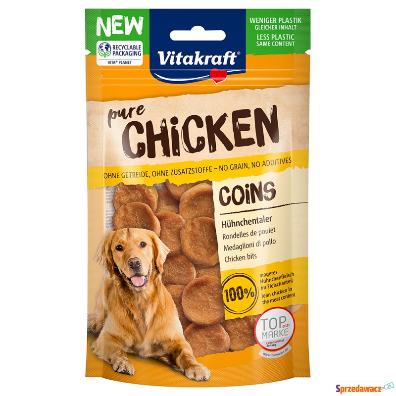 Vitakraft CHICKEN, talarki z kurczaka - 80 g - Przysmaki dla psów - Olsztyn