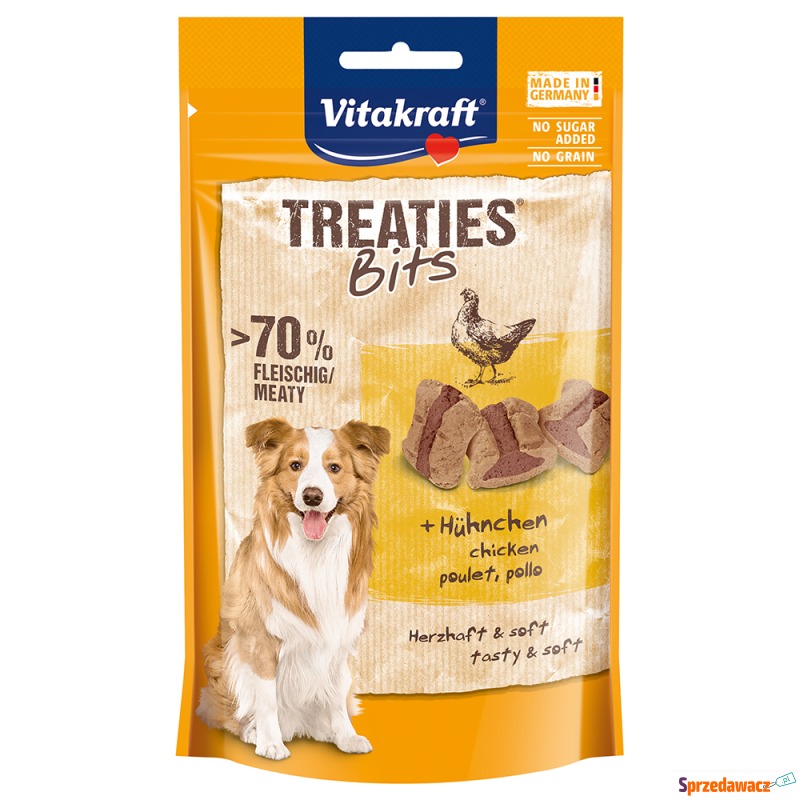 Vitakraft Treaties Bits - Kurczak, 2 x 120 g - Przysmaki dla psów - Rzeszów
