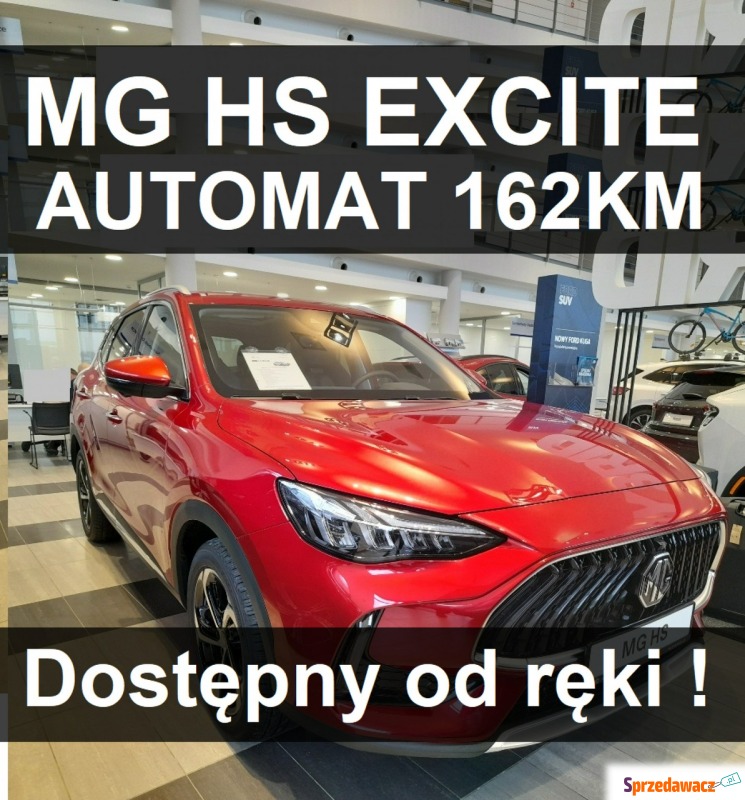 MG HS - Excite 162KM Automat Tempo. akt.  Martwe... - Samochody osobowe - Szczecinek