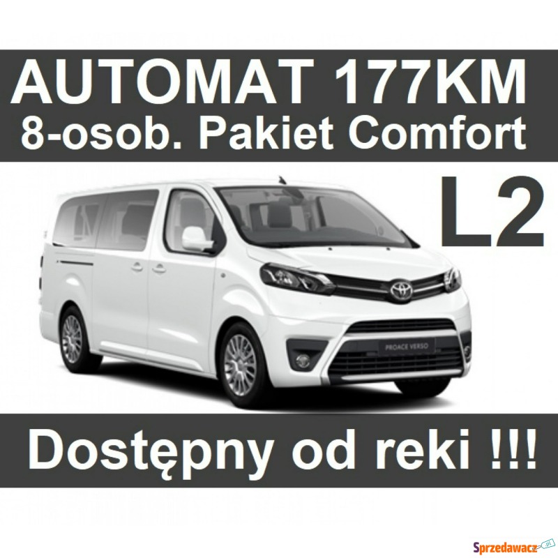 Toyota ProAce  Minivan/Van 2023,  2.0 diesel - Na sprzedaż za 191 700 zł - Szczecinek