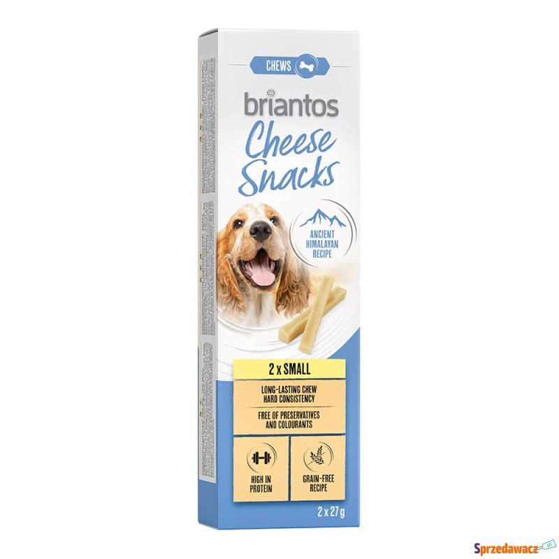 Briantos Cheese Snack, kość serowa dla psów -... - Przysmaki dla psów - Wrocław