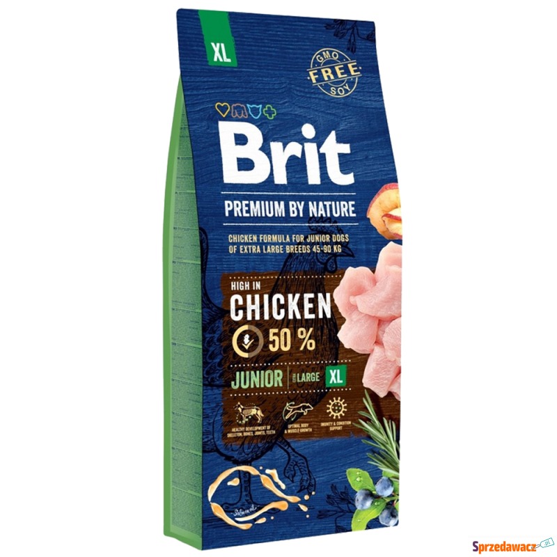 Brit Premium by Nature Junior XL - 2 x 15 kg - Karmy dla psów - Boguszów-Gorce
