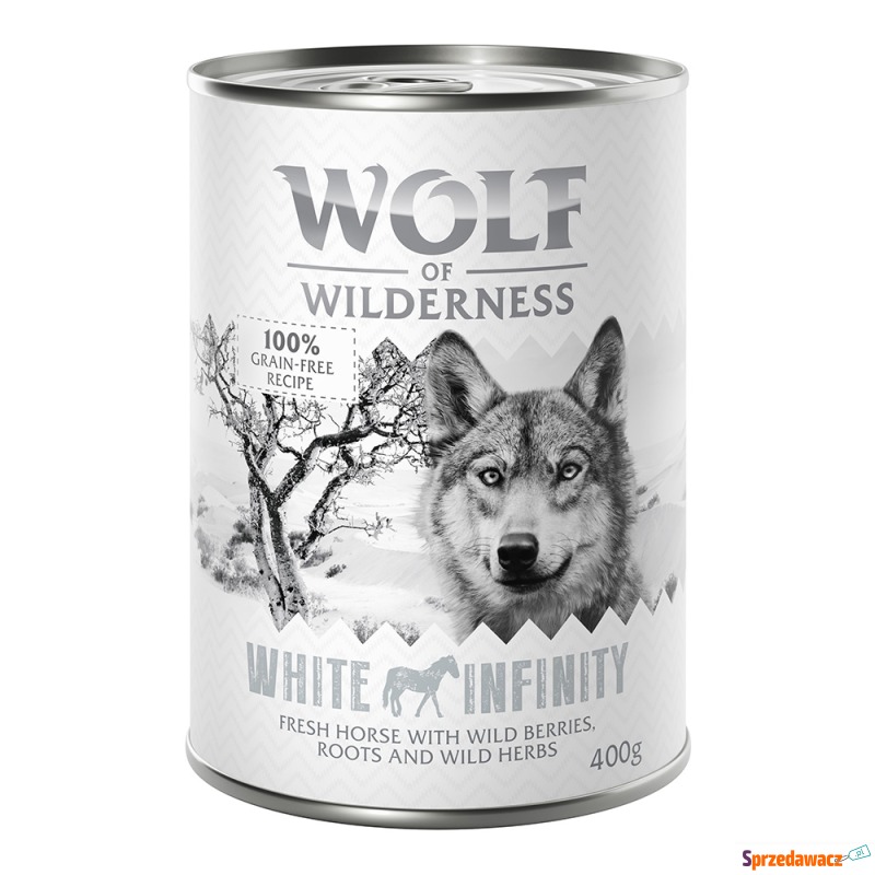 Wolf of Wilderness Adult, 6 x 400 g - White I... - Karmy dla psów - Lublin