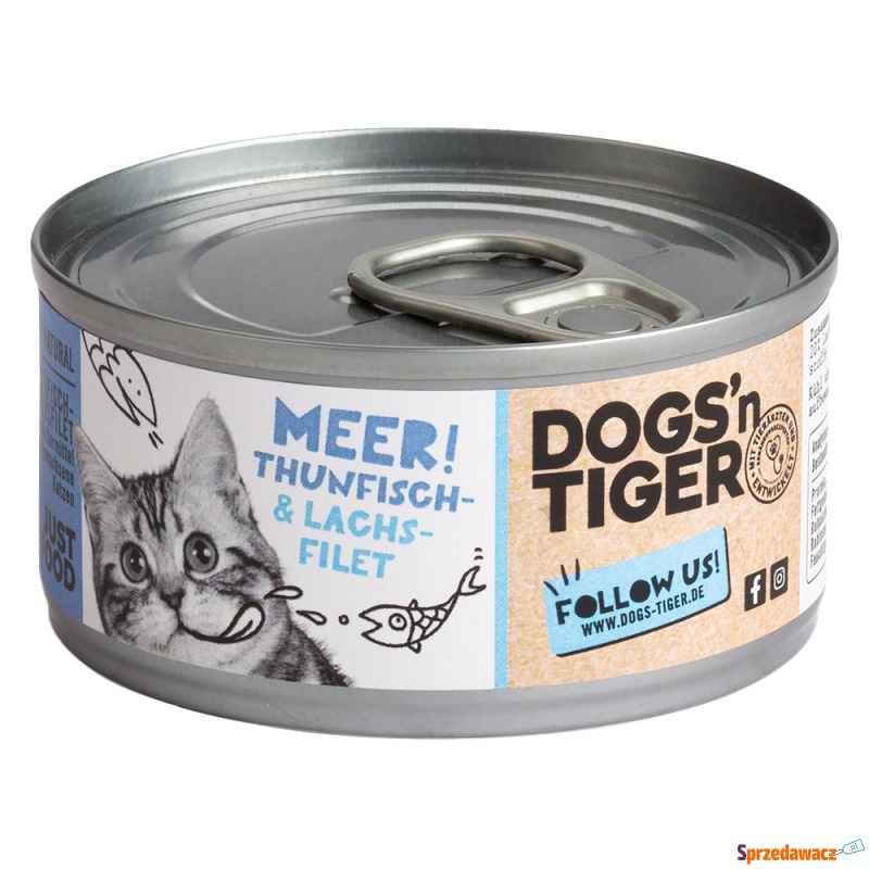 Dogs'n Tiger Cat Filet, 12 x 70 g - Tuńczyk i... - Karmy dla kotów - Mysłowice