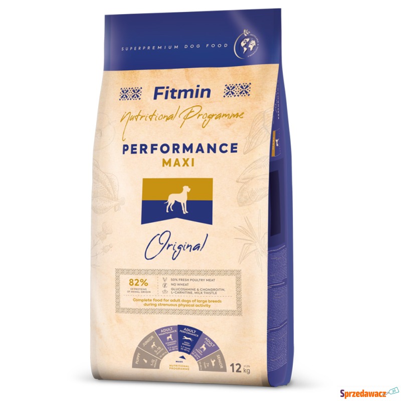 Fitmin Program Maxi Performance - 2 x 12 kg - Karmy dla psów - Włocławek