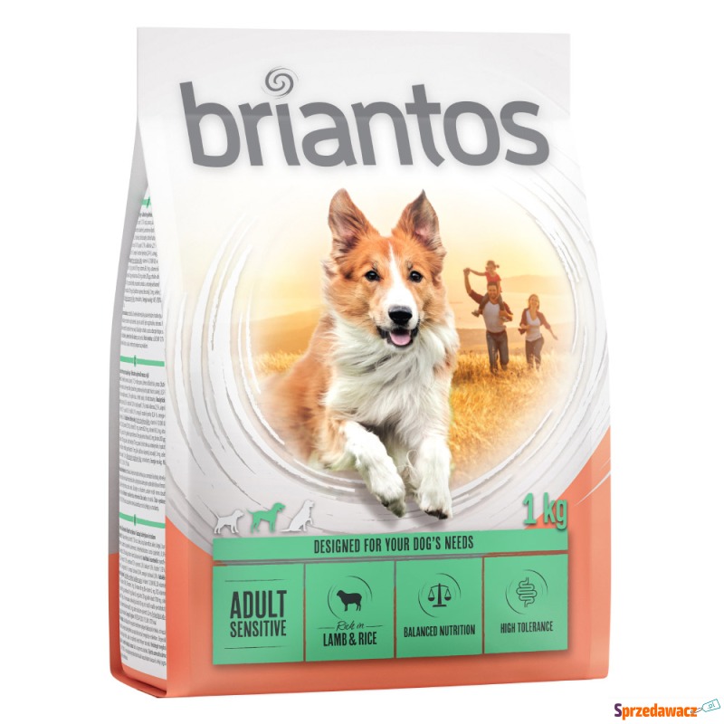Briantos Adult Sensitive, jagnięcina & ryż - 4... - Karmy dla psów - Puławy