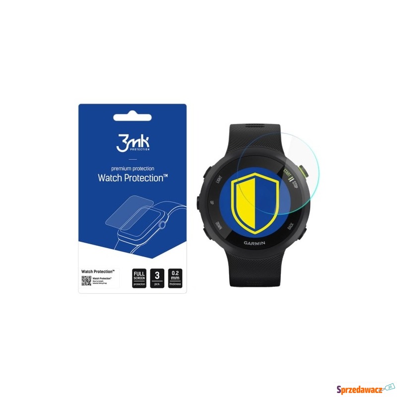 Szkło hybrydowe 3mk Watch Protection do Garmin... - Smartwatche - Przemyśl