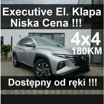 Hyundai Tucson - 180KM 4x4 Executive El. klapa Niska Cena Dostępny od ręki 1736 zł