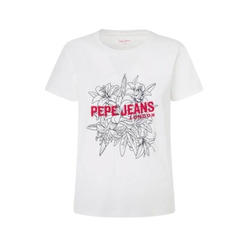 
T-shirt damski Pepe Jeans PL505733 800 biały
